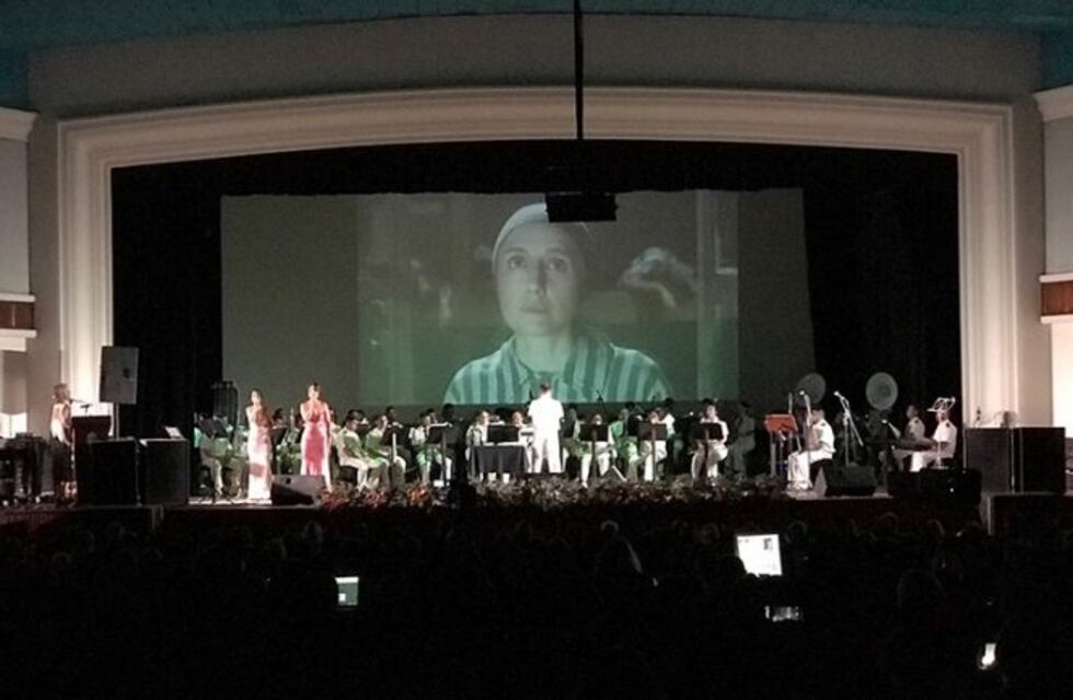 Un exitoso concierto de música y cine se vivió en Puerto Belgrano