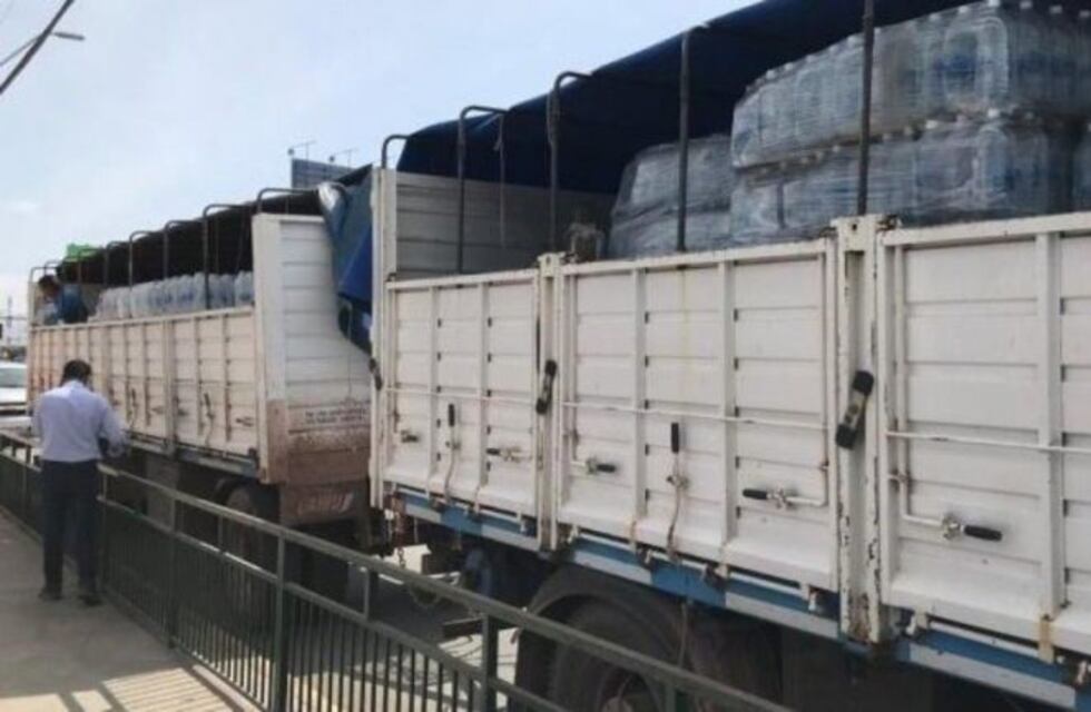 Gesto solidario: Jujuy envió 36.000 litros de agua a Calama