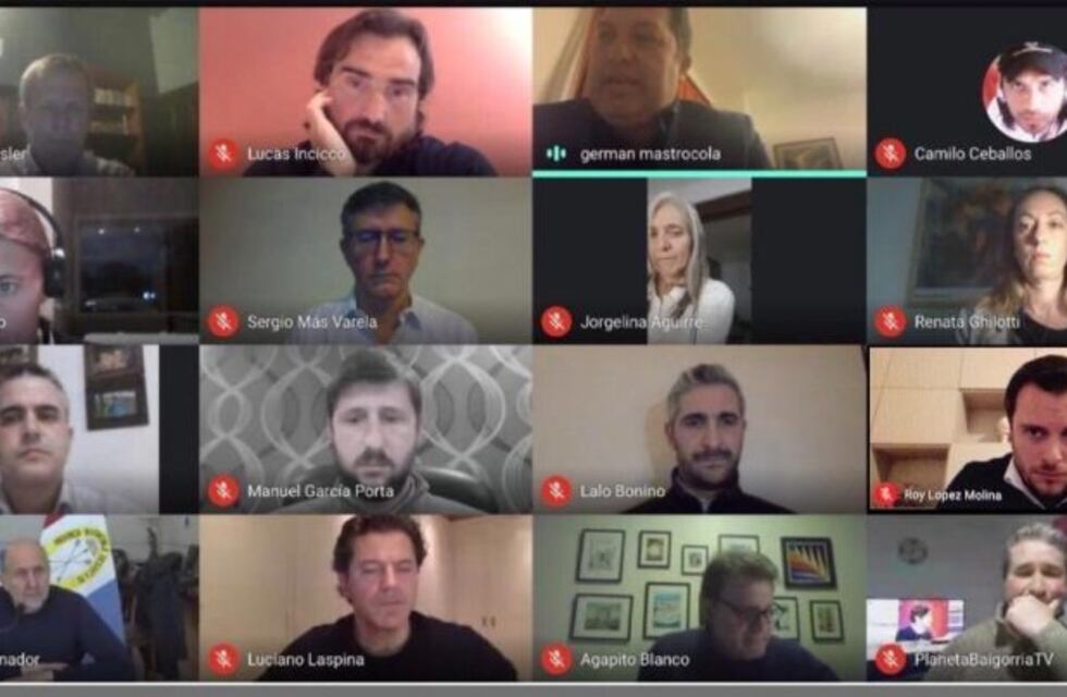 Raúl Bonino participó de la videollamada de Cambiemos con el gobernador Omar Perotti