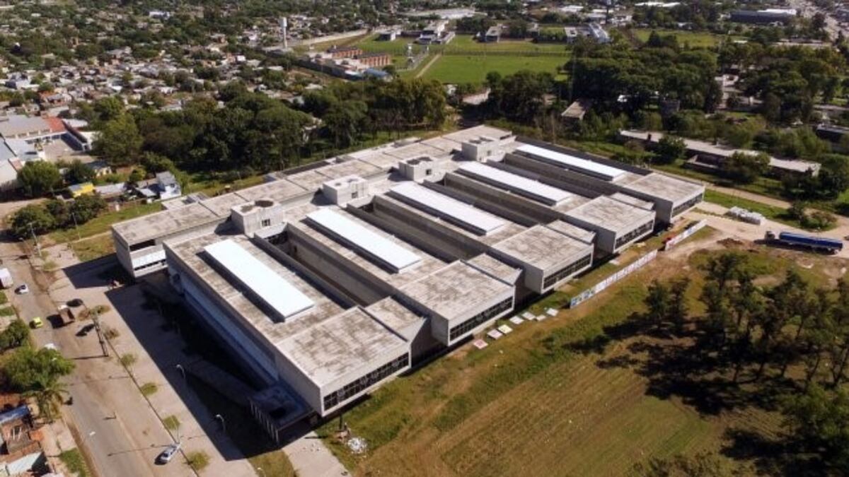 Obras en el nuevo Hospital Iturraspe\u002E