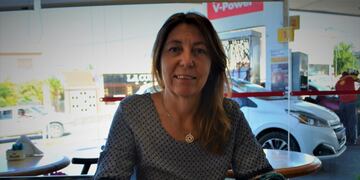 Mariela Auer, titular del Centro de Comercio de Alta Gracia