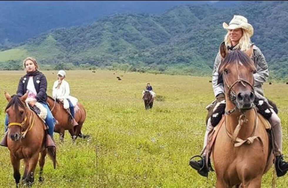 Nicole Neumann en Salta: postales inolvidables junto a sus hijas