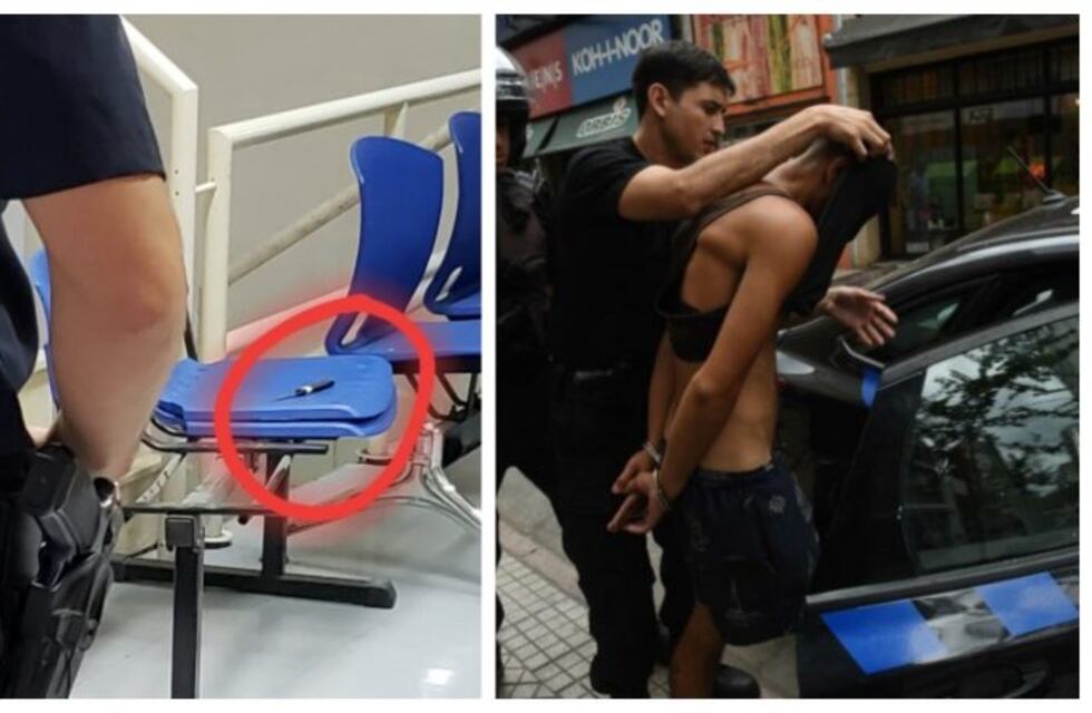 Cuchillo en mano, tomó de rehén a una persona para que lo atendieran rápido en Anses