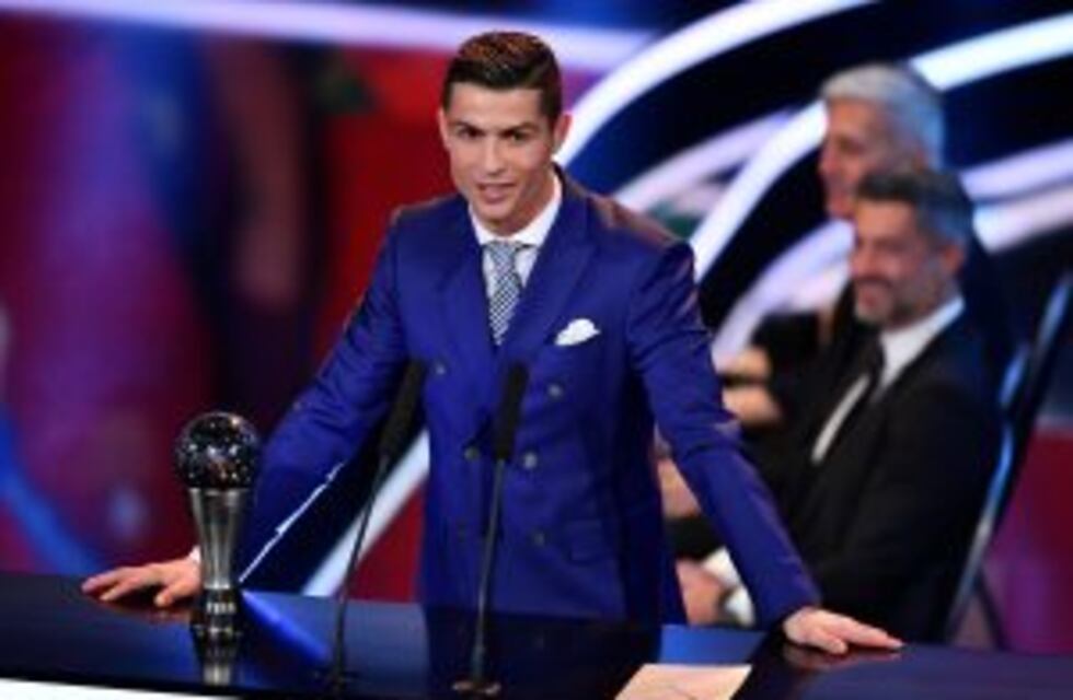 Cristiano Ronaldo se alzó con el primer premio The Best de la FIFA