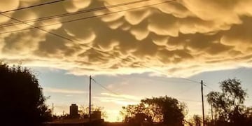 Nubes mastodu00f3nicas en Cu00f3rdoba.