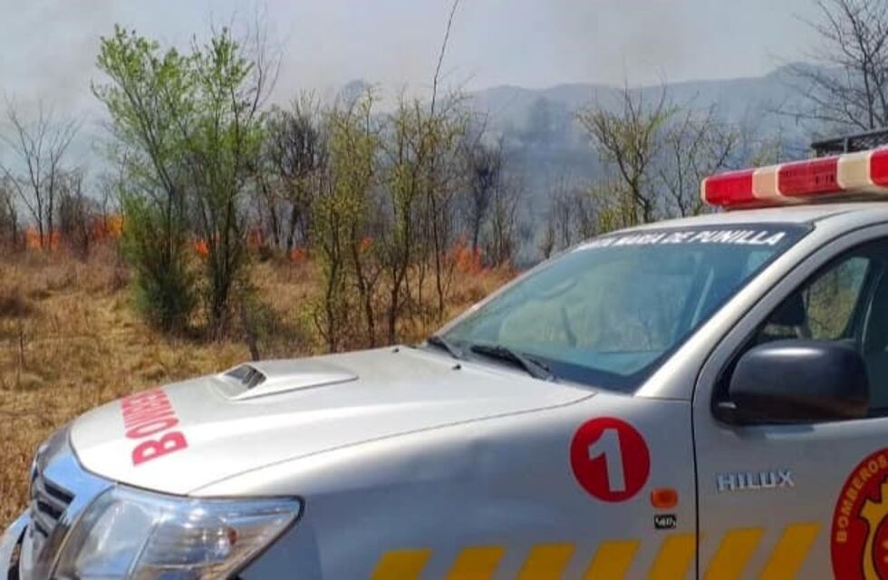 Bomberos sofocaron un principio de incendio en Bialet Massé