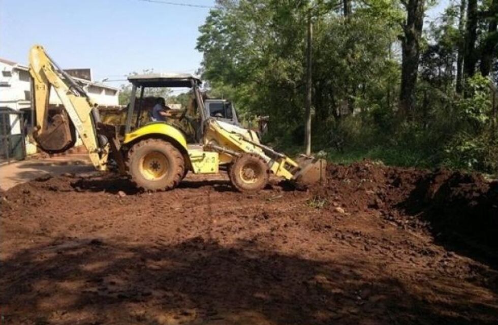 El municipio de Eldorado habilitó el tránsito en la calle Tres Mosqueteros