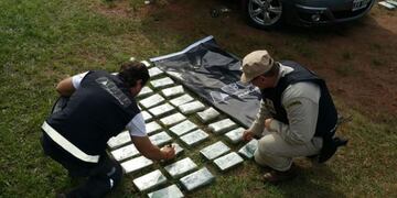 Incautaron 90 kilos de cocaína en Corpus\u002E (Foto: Misiones Online)