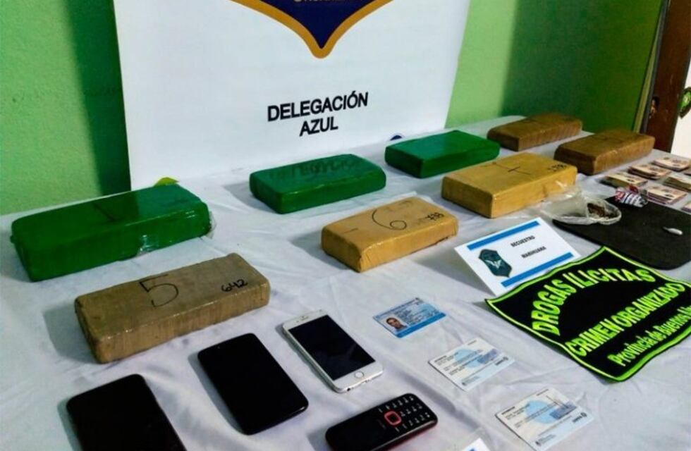 El conductor detenido con 10 kilos de marihuana tiene antecedentes