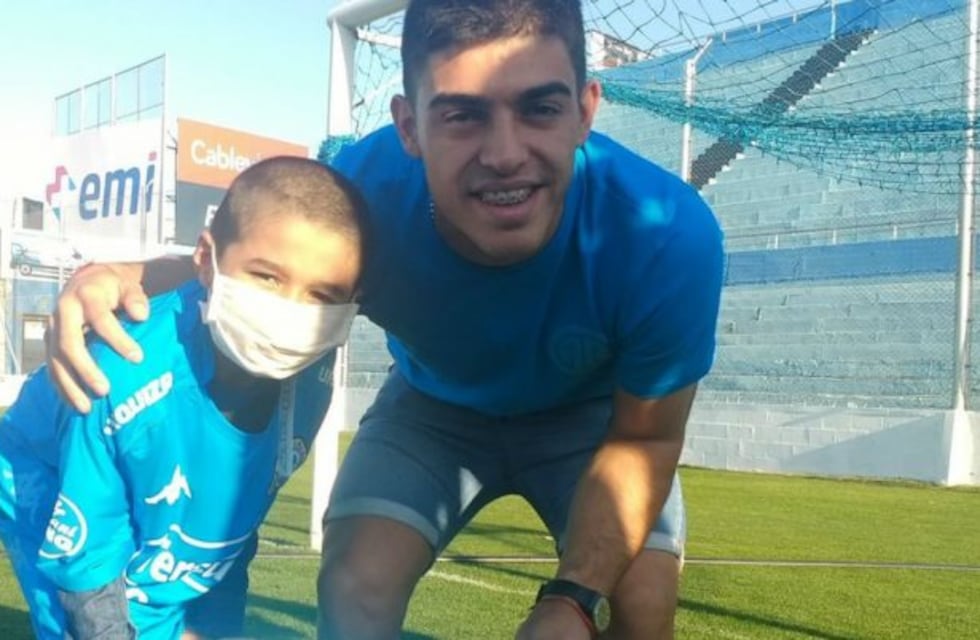 Lucha contra el cáncer y pudo conocer a Juan Brunetta en el Gigante