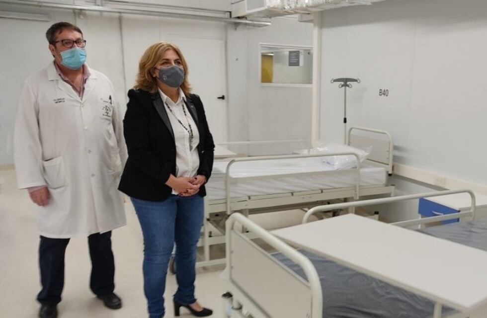 El Hospital Eva Perón de Granadero Baigorria sumó 19 camas por la pandemia