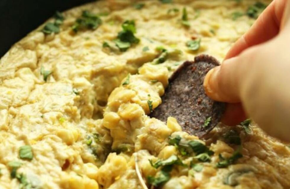 Receta de dips de choclo