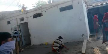 Amotinamiento de los detenidos en la alcaldía de Charata\u002E (Web)\u002E