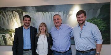 Hugo Passalacqua y Alicia Bohren firmaron un convenio para construir un nuevo edificio en la facultad de Ciencias Forestles\u002E