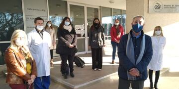 Jorge Prietto en el Hospital \