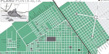Mapa de Coronel Rosales