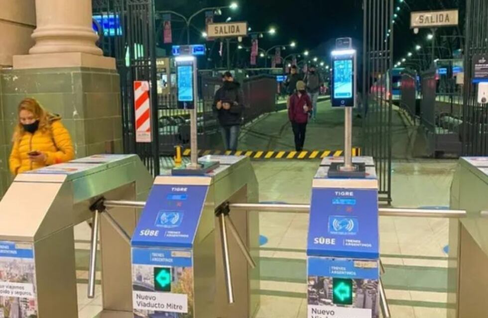 Instalaron en Retiro cámaras que controlan la temperatura corporal y el correcto uso del barbijo