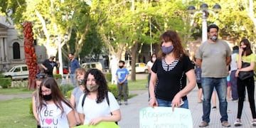 Marcha contra el cierre del Seminario en San Rafael