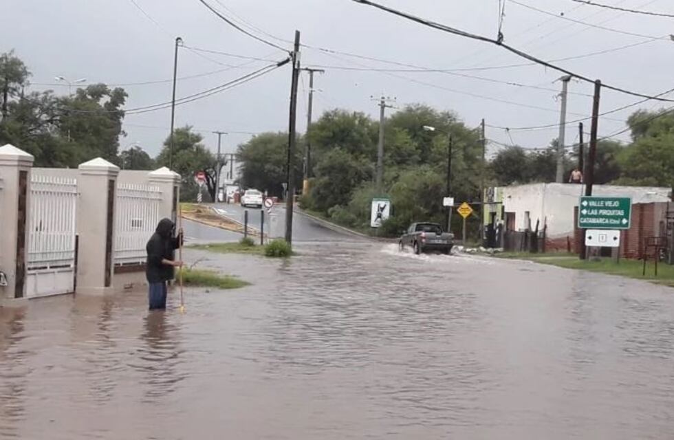 La lluvia dejó serias consecuencias en Catamarca