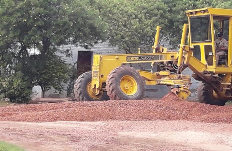 La Banda: realizan obras de nivelación en diferentes barrios