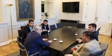 Reunión con Alberto Fernández