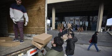 Llegaron las urnas a Córdoba\u002E