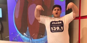 Leandro Saifir, el instagramer salteño en Cuestión de Peso (Web)