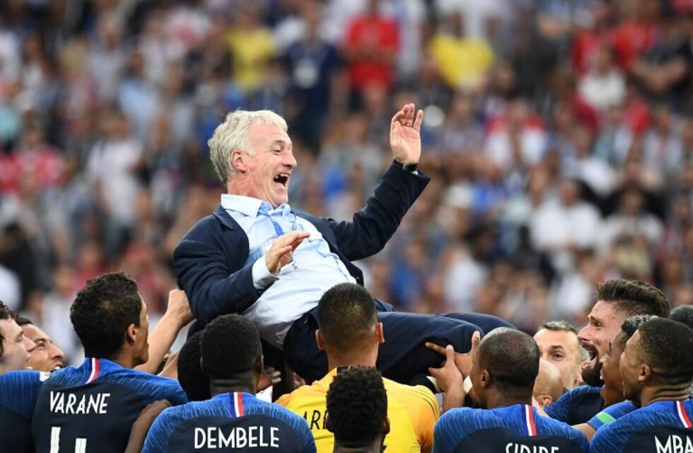 Deschamps:"Estaremos en la cima del mundo los próximos cuatro años"
