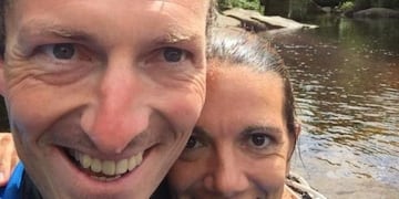 Clare y su marido (Foto: Cronica)