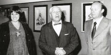 Mirta Rey, Roberto Cassina (centro) Carlos Sadoly