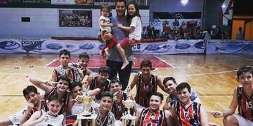En la categoría U13 se coronó campeón Almafuerte de Las Varillas