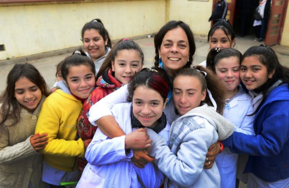 Carina, una seño de película