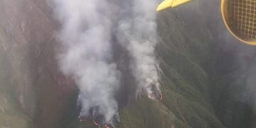 Incendio Cerro del Velazco