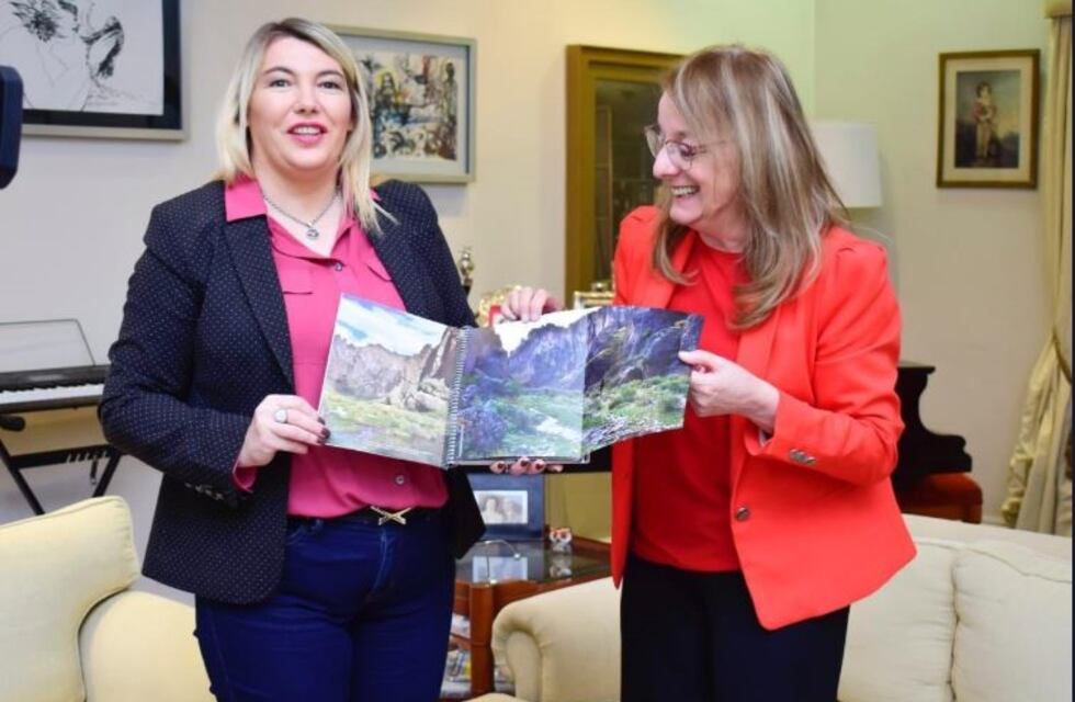 Rosana Bertone y Alicia Kirchner: "Somos mujeres que pensamos en nuestro pueblo"