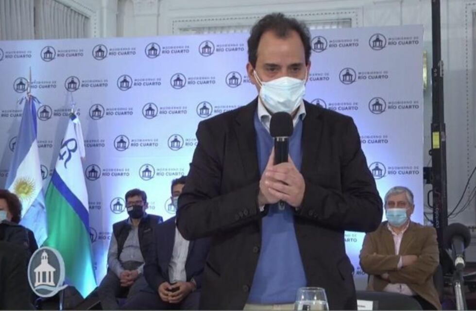 Llamosas sostuvo que la vuelta a la Fase 1 ayudó "amesetamiento de la curva de contagios" en Río Cuarto