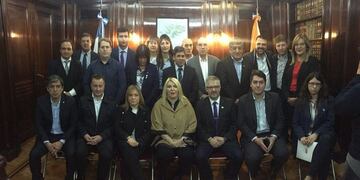 Representantes fueguinos en el Senado