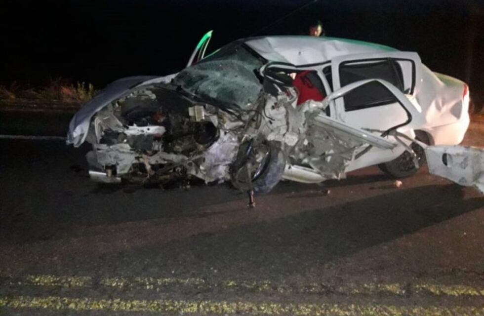 Choque fatal entre dos vehículos en la ruta 40
