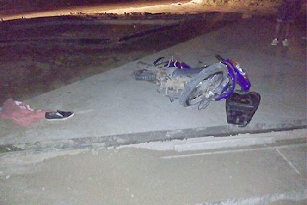 Accidente de moto en General Cabrera\u002E