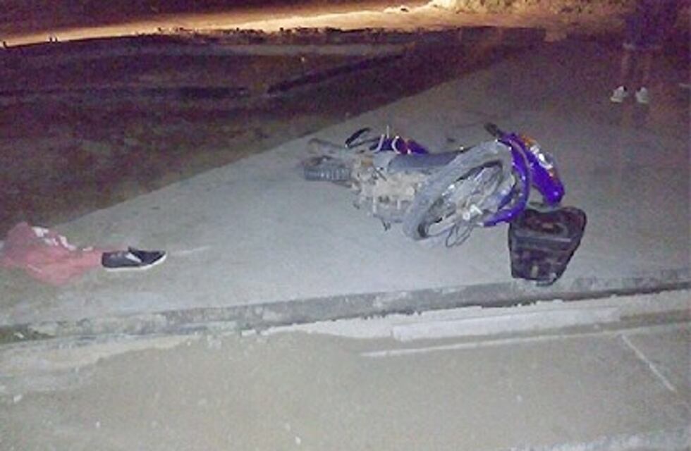 Otro lesionado por accidente con moto en General Cabrera