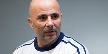 Jorge Sampaoli se reunió con Nicolás Tagliafico en Holanda\u002E Foto: AP\u002E