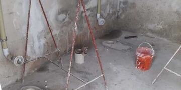 Robaron hasta los inodoros del club San Ramón\u002E