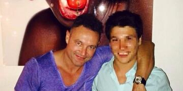 Joaquin, hijo de Ariel Erlij, lo recordó en las redes\u002E (Instagram)