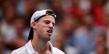 Diego Schwartzman no pudo ante Dominic Thiem en la final del ATP 500 de Viena\u002E (REUTERS)