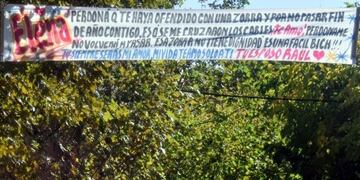 El cruzacalle que se transformó en tema de conversación, opiniones y sorpresa de los mendocinos\u002E está situado en Godoy Cruz\u002E