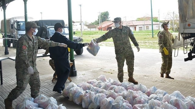 Entrega de mercaderia del PAM