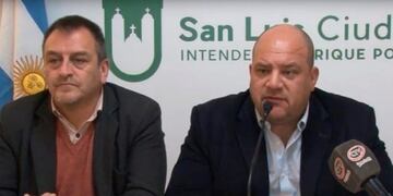 Pereira y Petrino de la Municipalidad de San Luis\u002E