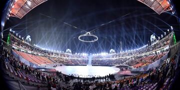 Ceremonia de inauguración de los Juegos Olímpicos de invierno de Pyeongchang