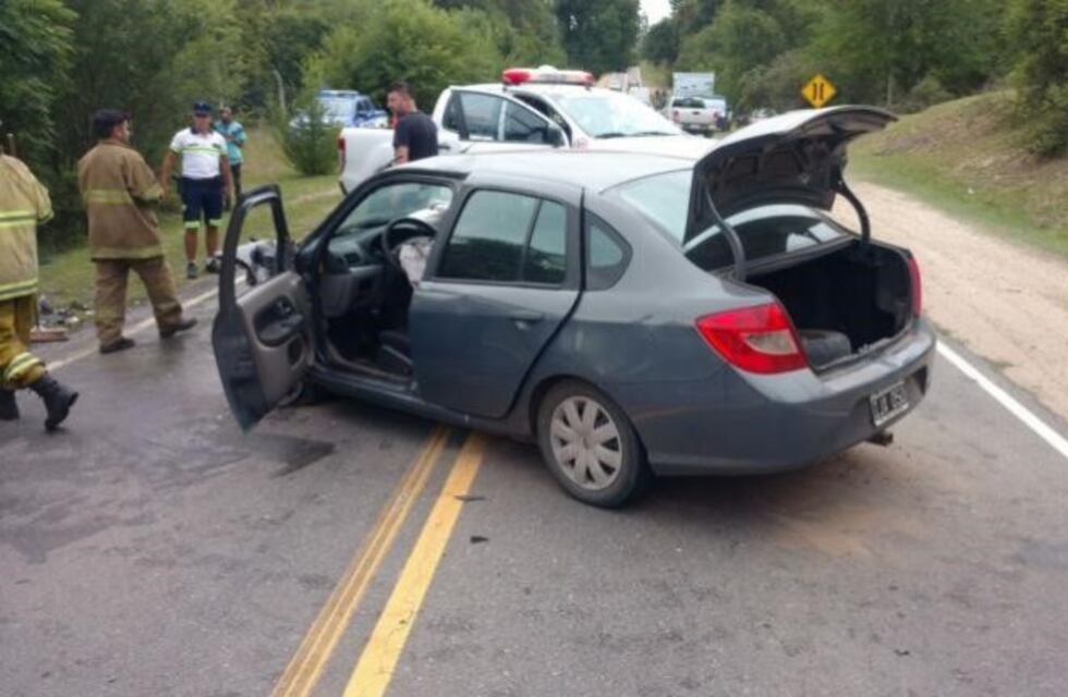 Tres heridos en un triple choque sobre la ruta 5