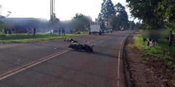 Falleció una joven embarazada tras un accidente de tránsito en Panambí
