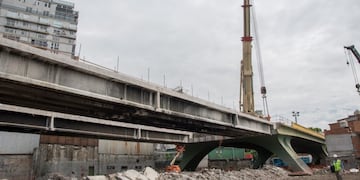 Así es el desmonte del puente Juan B\u002E Justo donde pasará el nuevo Viaducto San Martín\u002E (GCBA)
